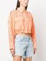 MSGM Cropped blouse Oranje - Thumbnail 3