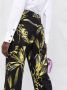 MSGM Broek met bladerprint Zwart - Thumbnail 3