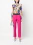MSGM Broek met contrasterende tailleband Roze - Thumbnail 2