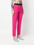 MSGM Broek met contrasterende tailleband Roze - Thumbnail 3