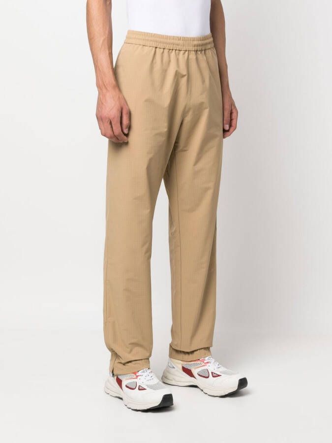 MSGM Broek met elastische taille Beige