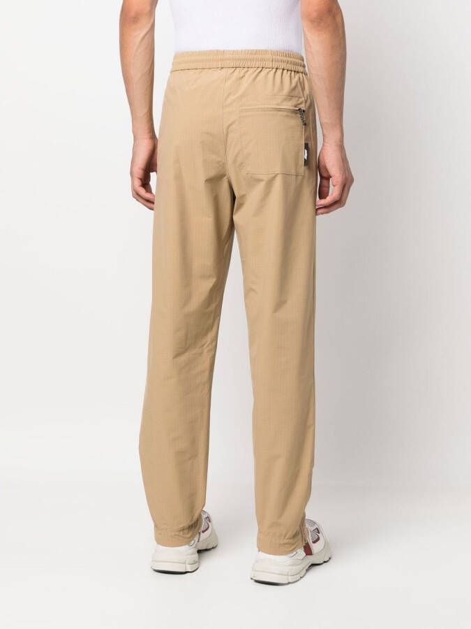 MSGM Broek met elastische taille Beige
