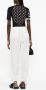 MSGM Broek met elastische taille Wit - Thumbnail 4