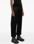 MSGM Broek met geborduurd logo Zwart - Thumbnail 2