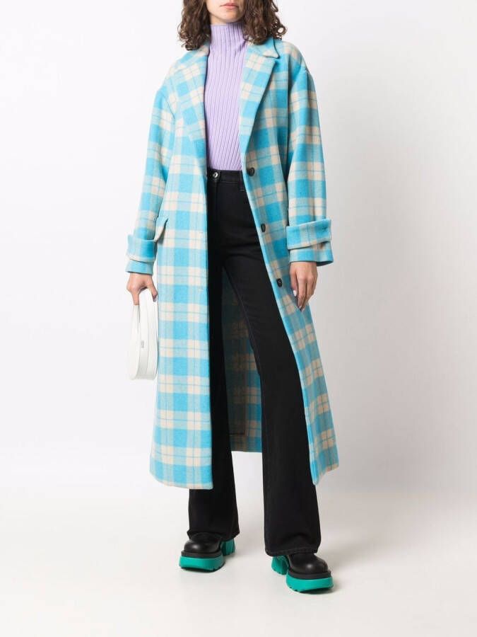 MSGM Broek met geborduurd logo Zwart