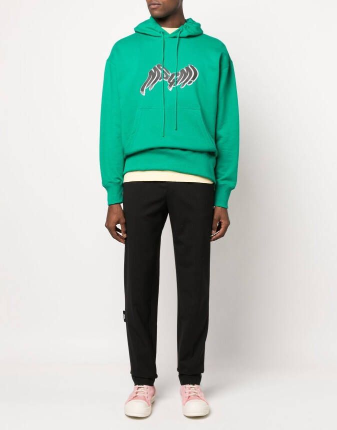 MSGM Broek met logoband Zwart