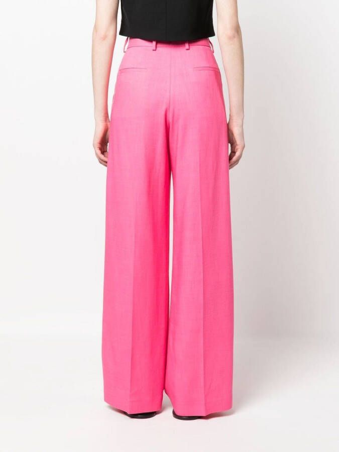 MSGM Straight pantalon Roze