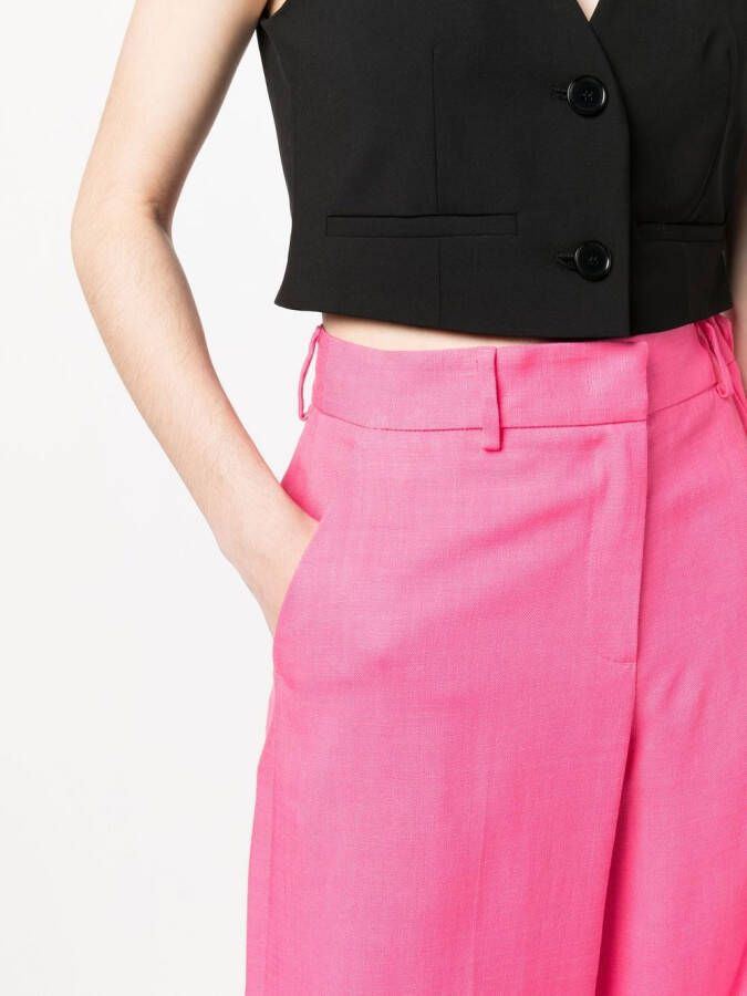 MSGM Straight pantalon Roze