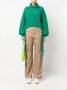 MSGM Broek van imitatieleer Beige - Thumbnail 1