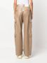 MSGM Broek van imitatieleer Beige - Thumbnail 3