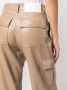 MSGM Broek van imitatieleer Beige - Thumbnail 4