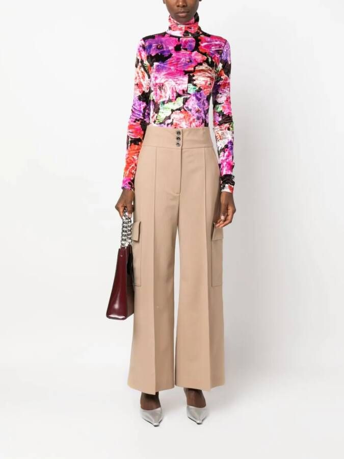 MSGM Cargo broek Beige