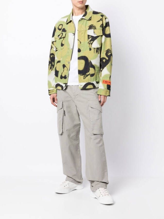MSGM Cargo broek Groen