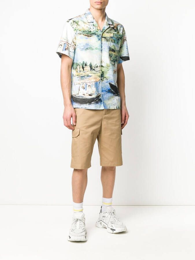 MSGM Cargo shorts Beige