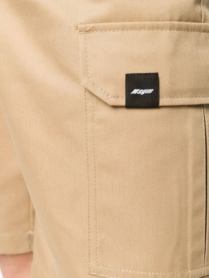 MSGM Cargo shorts Beige