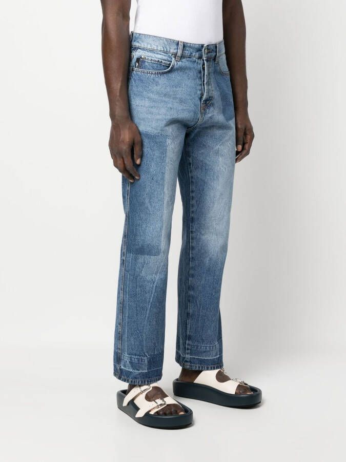 MSGM Broek met vijf zakken Blauw