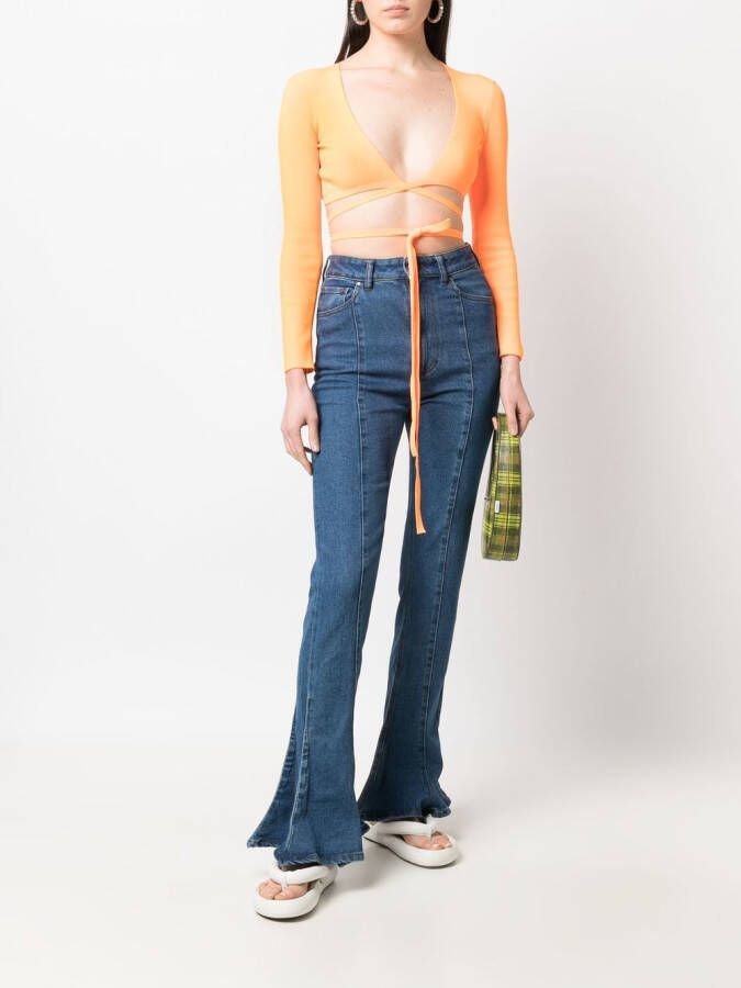 MSGM Cropped top Oranje