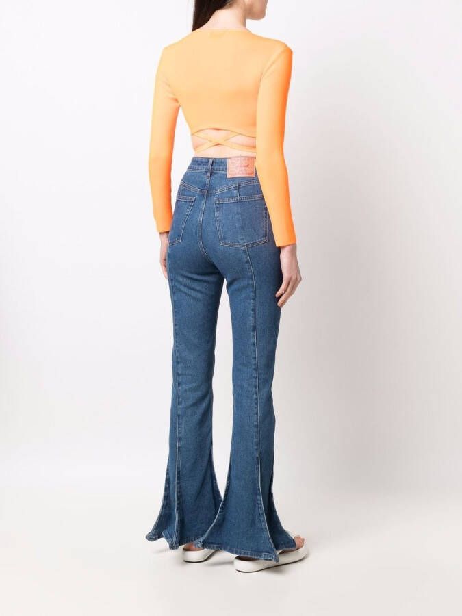 MSGM Cropped top Oranje