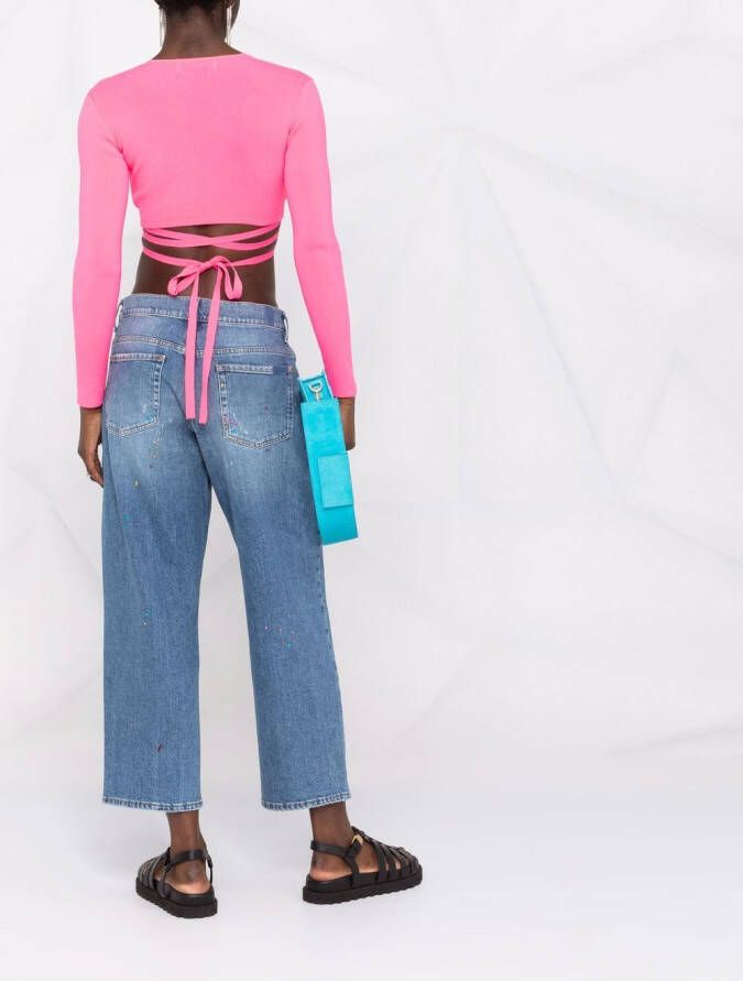 MSGM Cropped top Roze