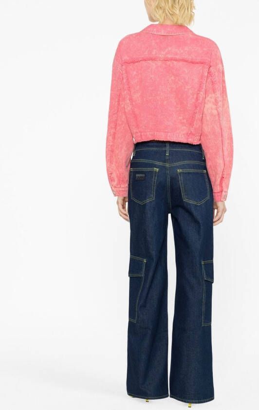 MSGM Denim jack Roze