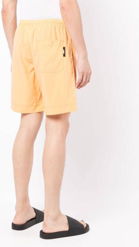 MSGM Elastische shorts Oranje