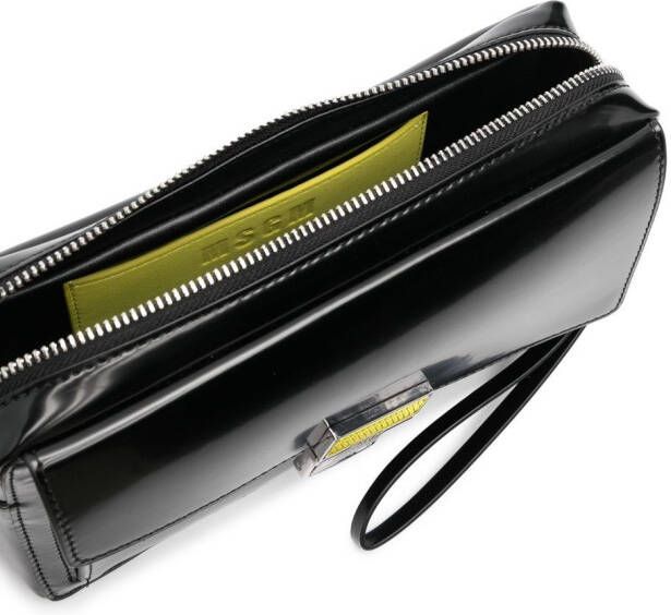 MSGM Crossbodytas van imitatieleer Zwart