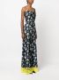 MSGM Maxi-jurk met bloemenprint Zwart - Thumbnail 3