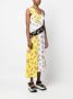 MSGM Midi-jurk met bloemenprint Wit - Thumbnail 3