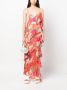 MSGM Maxi-jurk met bloemenprint Rood - Thumbnail 2