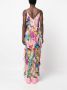 MSGM Maxi-jurk met bloemenprint Roze - Thumbnail 4