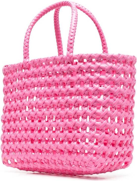 MSGM Geweven shopper Roze