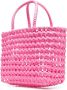 MSGM Geweven shopper Roze - Thumbnail 3