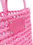 MSGM Geweven shopper Roze - Thumbnail 4