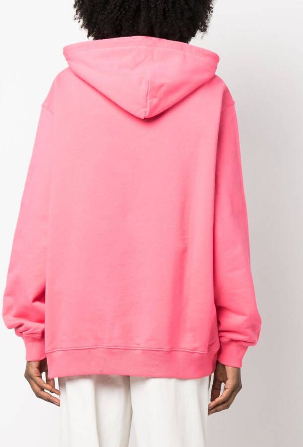 MSGM Hoodie met grafische print Roze