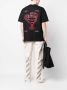 MSGM T-shirt met print Zwart - Thumbnail 2