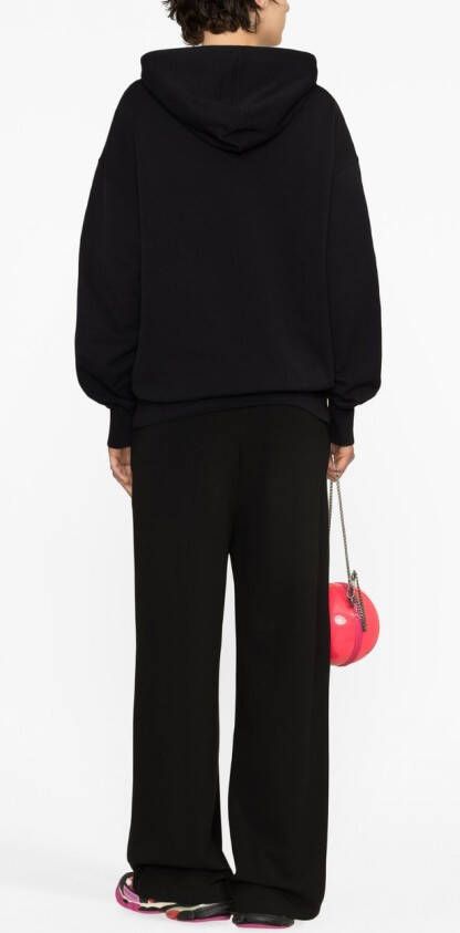 MSGM Hoodie met grafische print Zwart
