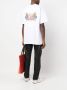 MSGM T-shirt met grafische print Wit - Thumbnail 2
