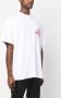 MSGM T-shirt met grafische print Wit - Thumbnail 4