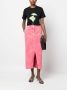 MSGM T-shirt met print Zwart - Thumbnail 2