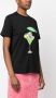 MSGM T-shirt met print Zwart - Thumbnail 3