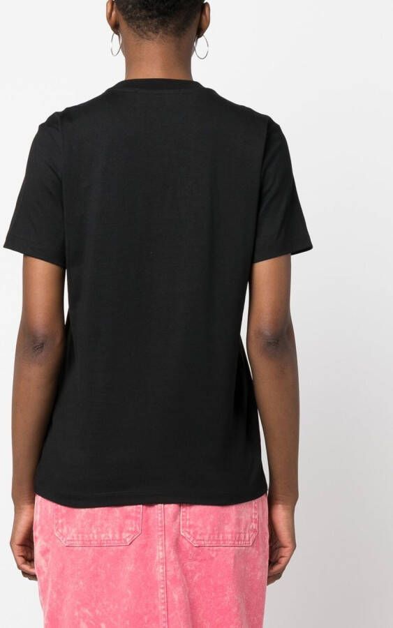 MSGM T-shirt met print Zwart
