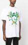 MSGM T-shirt met grafische print Wit - Thumbnail 3