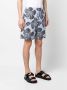 MSGM Bermuda shorts met print Blauw - Thumbnail 3