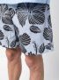 MSGM Bermuda shorts met print Blauw - Thumbnail 5