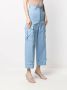 MSGM High waist broek Blauw - Thumbnail 3