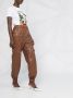 MSGM High waist broek Bruin - Thumbnail 4