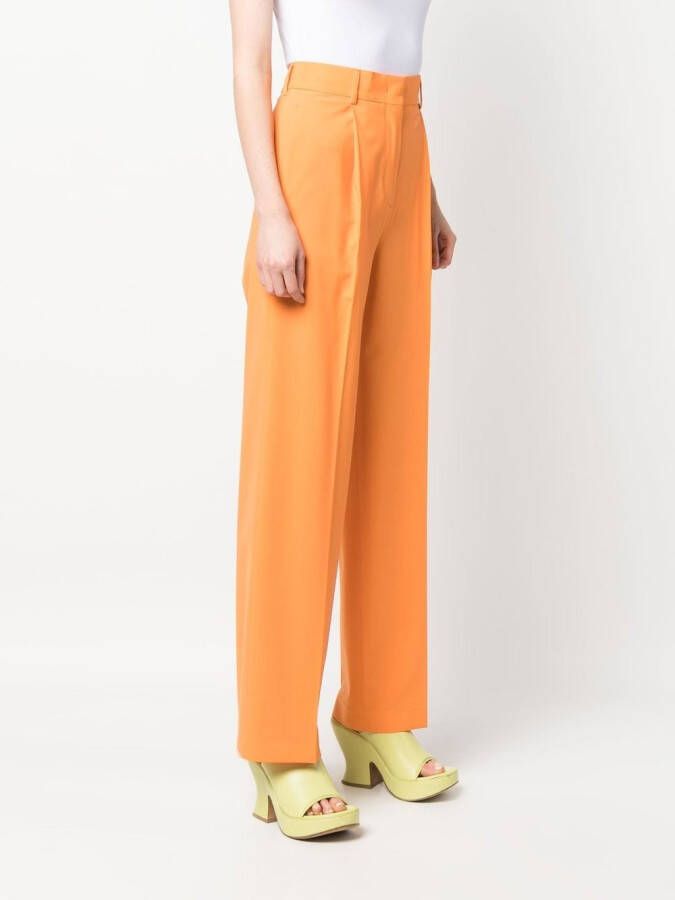 MSGM High waist broek Oranje