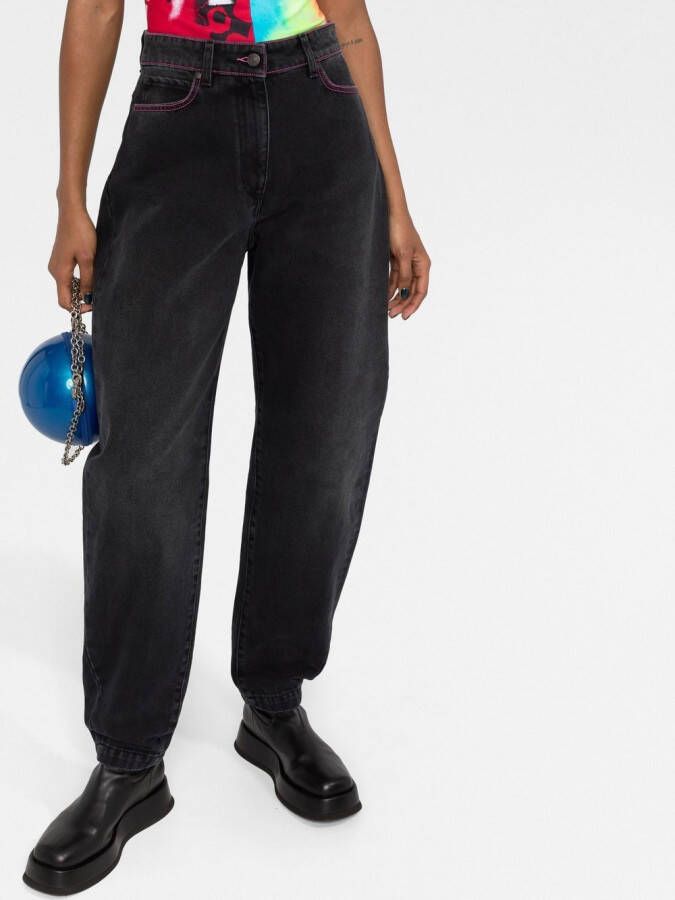 MSGM High waist jeans Grijs