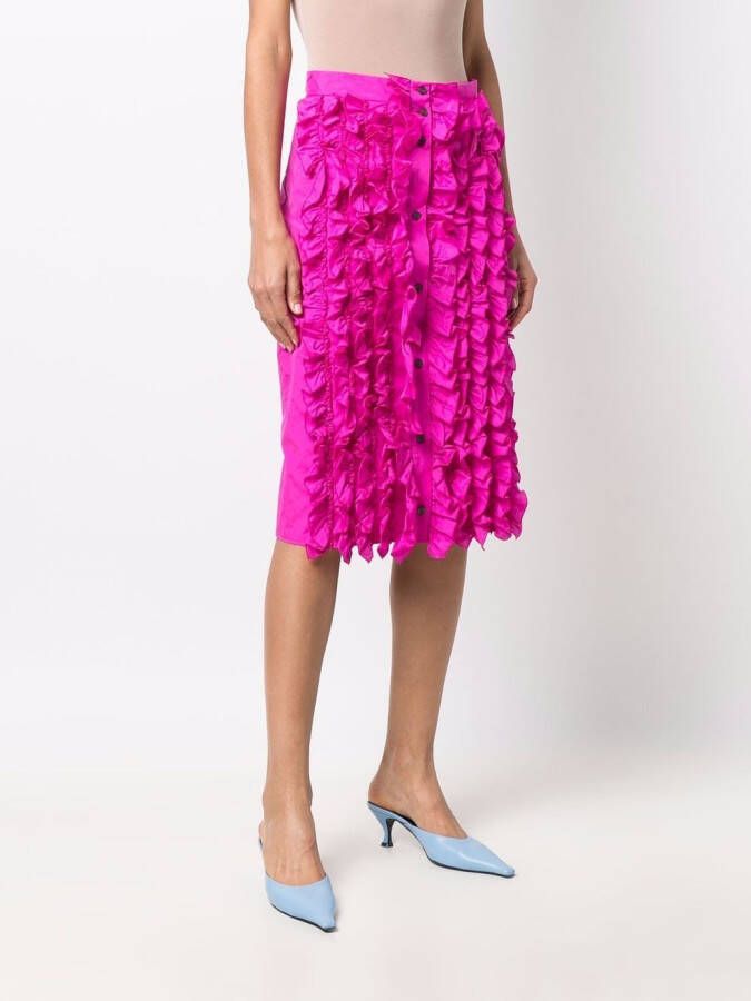 MSGM High waist rok Roze