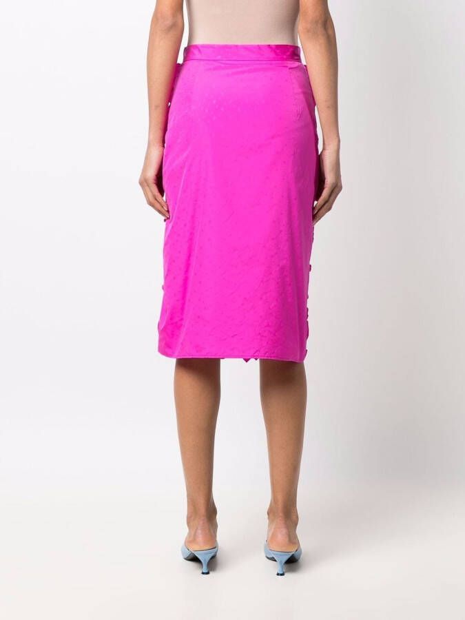 MSGM High waist rok Roze
